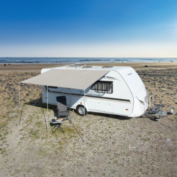 Slnečná clona Playa 400 x 240 cm, sivá