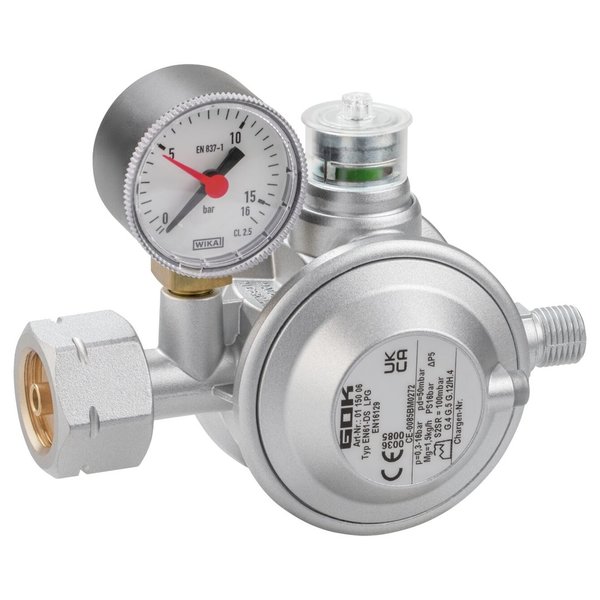 Regulátor plynu 1,5 kg/h