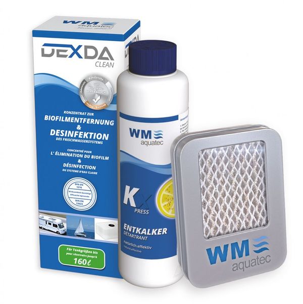 Ochrana pitnej vody -trio čistenie vody pre nádrže 60 l