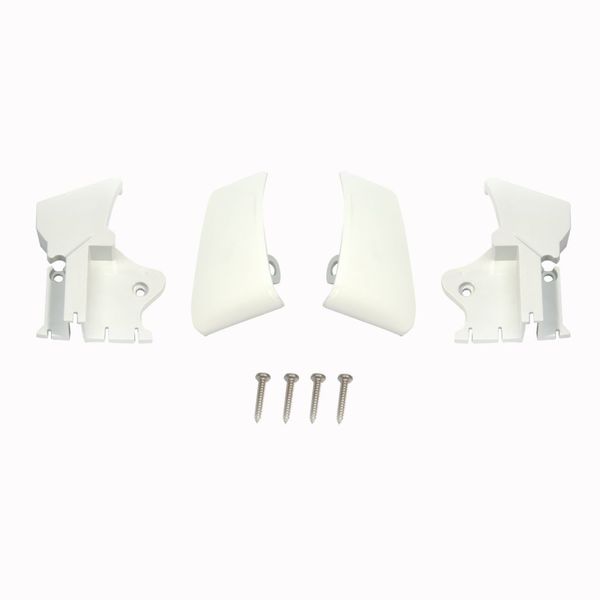 Čiapočka koncovky nápravy Thule Omnistor 8000, biela, sada vľavo + vpravo