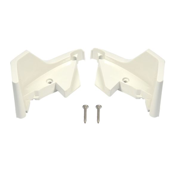 Čiapky koncovky nápravy Thule Omnistor 9200, smotana, sada vľavo + vpravo