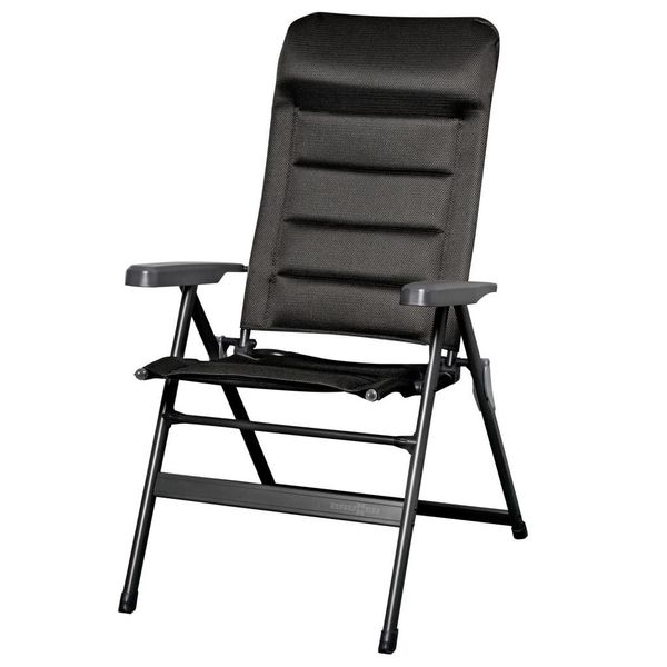 Kempingová stolička Aravel 3D S - čierna