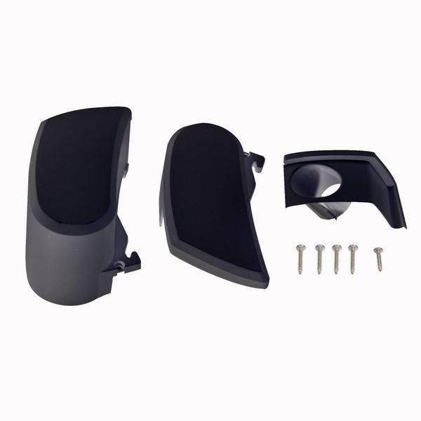 Koncové čiapky, antracit, súprava vľavo + vpravo