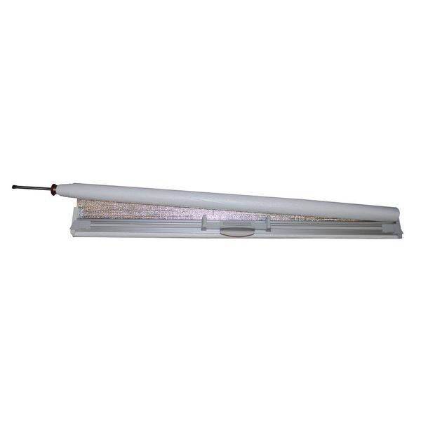 Zatemňovacia roletka pre okno S3, S4, 650 x 300 mm, krémová biela