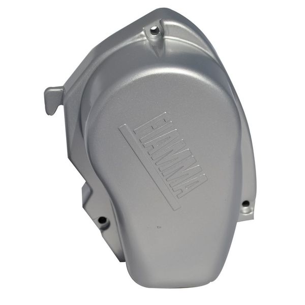 Koncový kryt strieborný