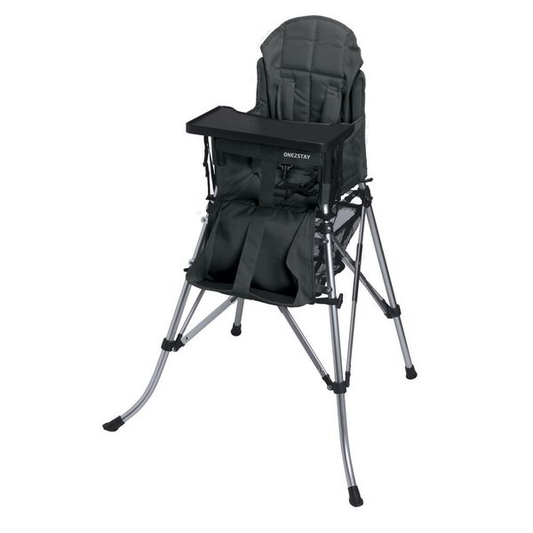 Detská vysoká stolička Femstar One2Stay Comfort, čierna