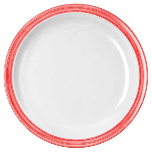 Jedálenský tanier Bistro červený