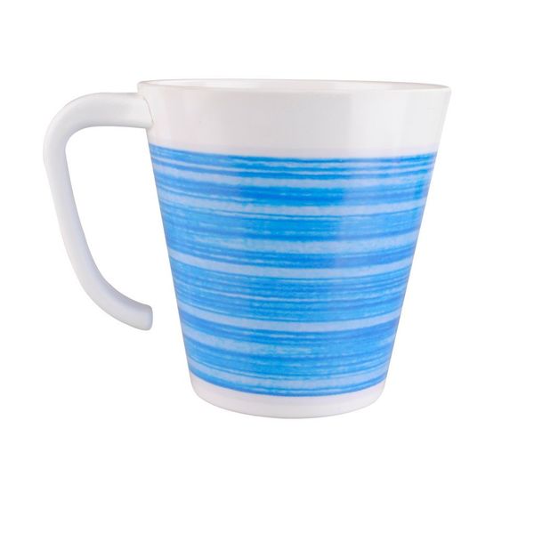 Šálka bielomodrá Bistro