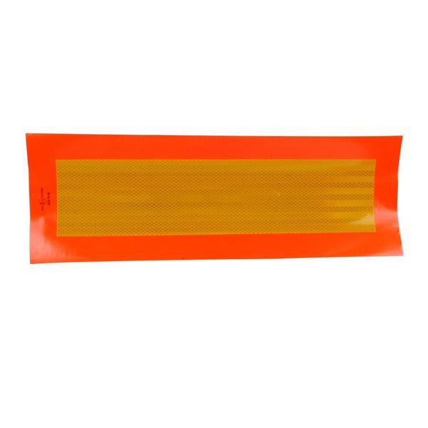 Krátka výstražná nálepka z hliníka