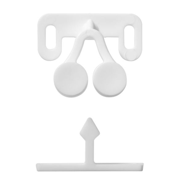 Plastový pružinový zámok