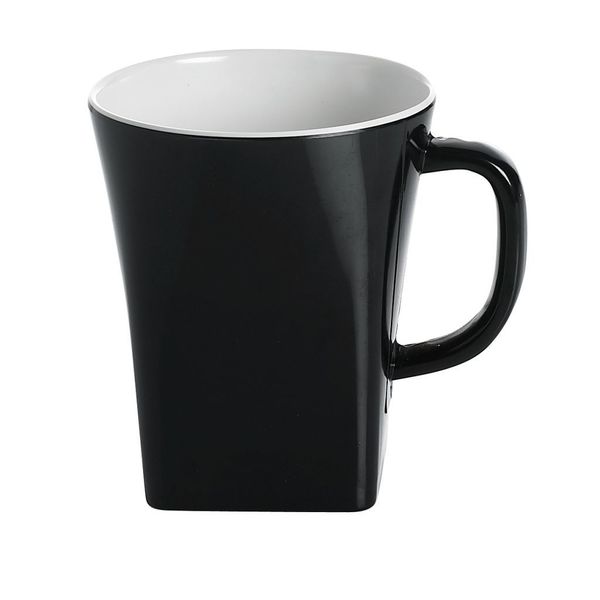 Šálka Quadrato Black and White 300 ml