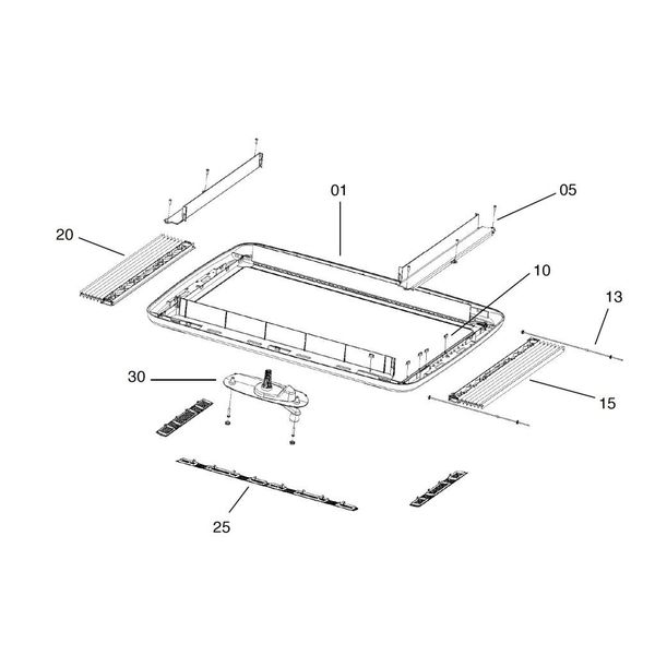 Inner Frame Complete only Crank Version