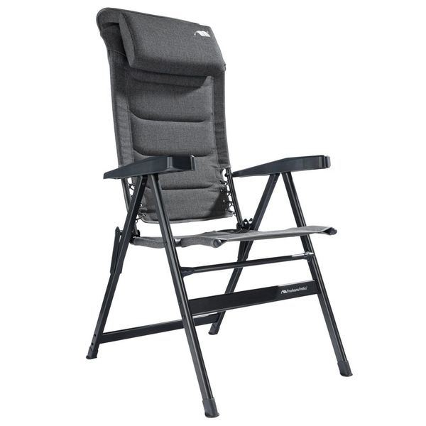 Kempingová stolička HighQ Comfort - sivá