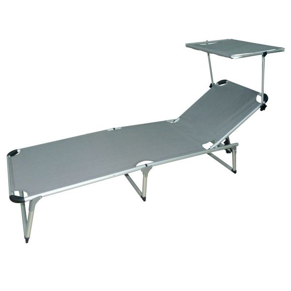 Plážové lehátko so slnečnou clonou Sunny