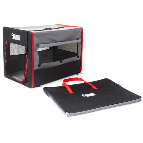 Skladacia prepravka na prepravu psov