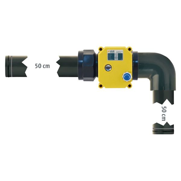 Elektrický guľový ventil LILIE GreyYELLOW 1 "