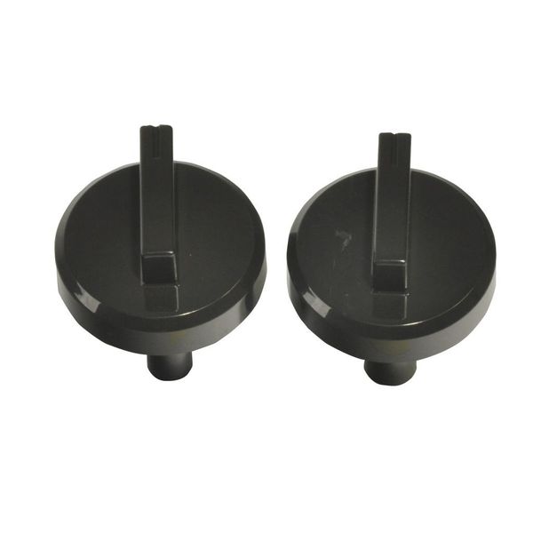 Sada otočných gombíkov, čierno-šedá, pre chladničku Dometic RML 9430