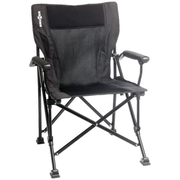 Skladacia stolička Raptor 3D, čierna