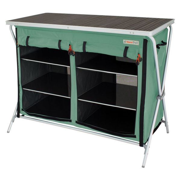 Camping Cabinet Brocas, svetlozelený