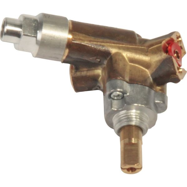 Plynový kohútik, uhlový pre veľký horák pre kombináciu dometík, starý a séria H (nový)