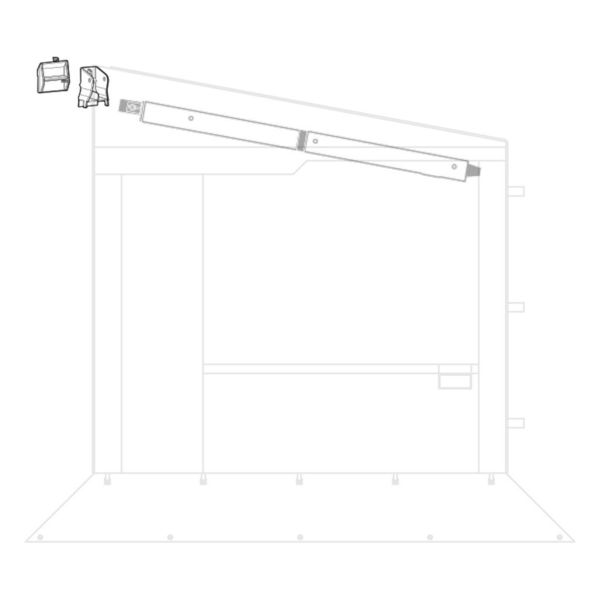 Spojovacia súprava Tension Rafter Housing Thule Omnistor 6200