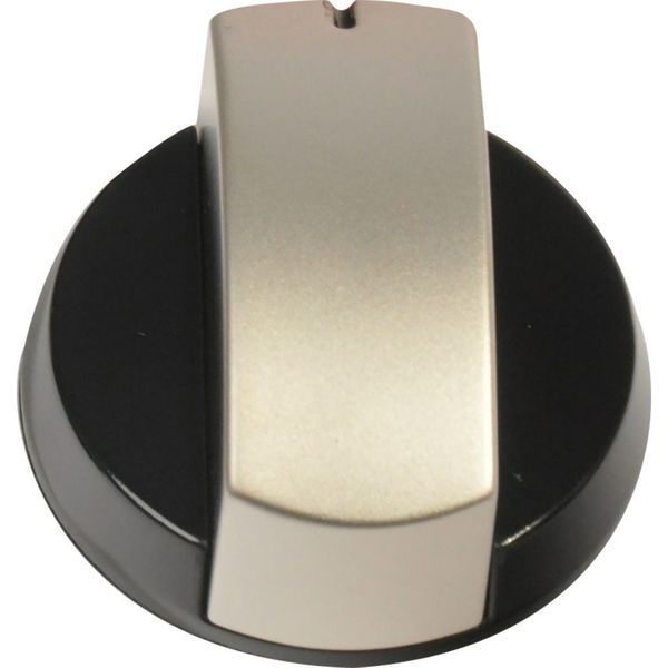 Ovládací gombík, strieborný, pre varnú dosku Dometic HB 2370, 3370, HBG 3440, kombinácie HS, rúry OG 2000, 3000
