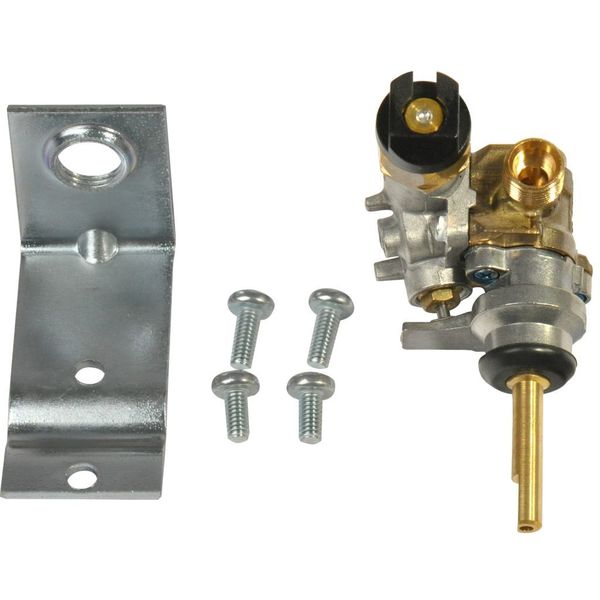 Plynový ventil, starý, 1 x stredný a 1 x veľký pre základnú a hornú líniu Thetford Hob