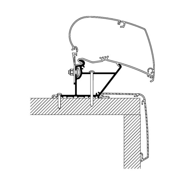 Adaptér radu Rapido Compact, dĺžka 4,5 m