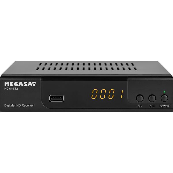 Prijímač DVB-T Megasat HD 644 T2, 12/230 voltov