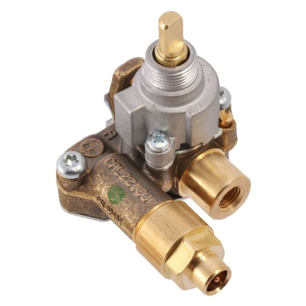 Plynový kohútik šikmý, nový pre stredný horák (ø veko horáka 60 mm) pre kombinácie Dometic