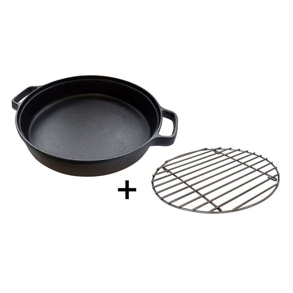 Liatinová panvica + postoj grilu