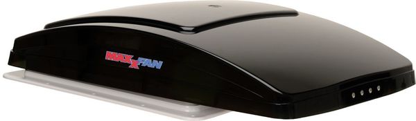 Strešný ventilátor MaxxFan Deluxe, čierny 400x400 mm