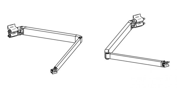 Rameno s pružinou 2 m Thule Omnistor 5102, pravá ruka