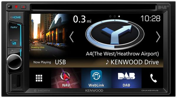 Navigačný systém Kenwood DNX451RVS