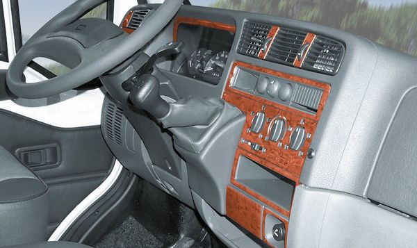 Súprava Dash Trim Kit Burl Wood Finish pre Ford Transit postavená od 05/2006 **