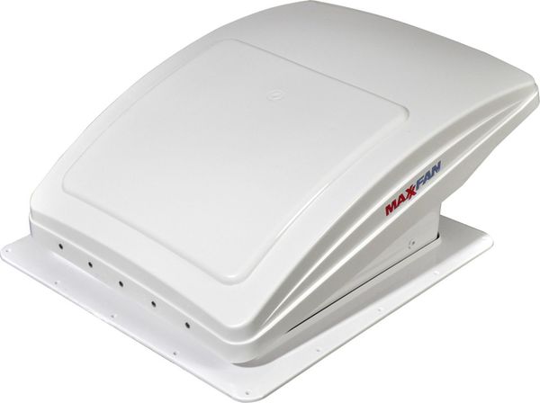 Strešný ventilátor MaxxFan Deluxe, biely 400x400 mm