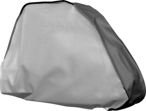 Poťah z umelej kože, sivá / sivá