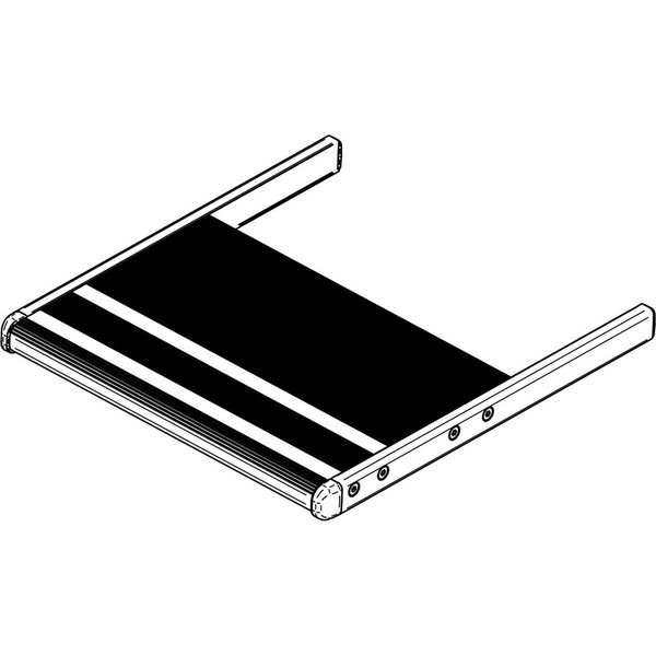 Kompletný nášľapný schodík Thule Slide-Out Step G2 Crafter 12V 700