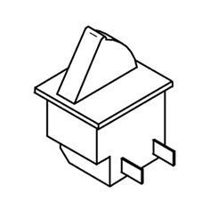 Poplachový spínač Single od roku 2003