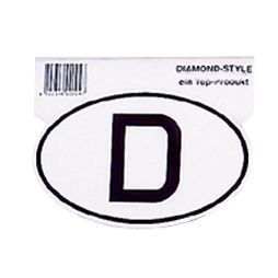 Nálepka s národnosťou Nemecko