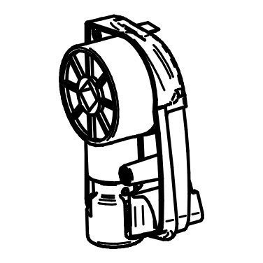 Koncová doska, ľavý atr. Kľukový hriadeľ, antracit, Thule Omnistor 4900