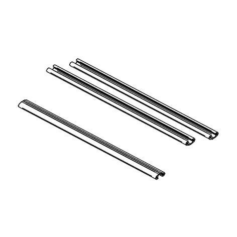 Krokové pripojenie Thule Single Step V10 / V15 550 Hliník, 3 ks.