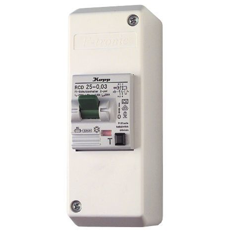 Poistková skrinka SK 3 s RCCB 25 A