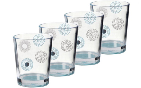 Poháre Deep Sea, 300ml - set 4 ks