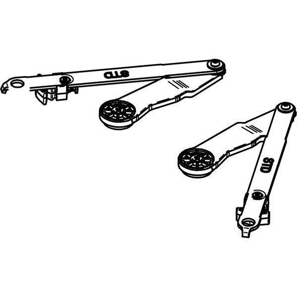 Nožnice Thule Slide-Out G2 Crafter, sada