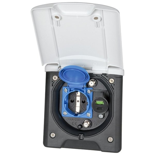 Multifunkčná zásuvka pre markízu