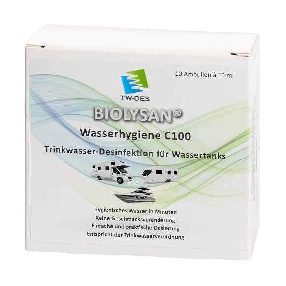 Dezinfekčný prostriedok Biolysan Wasserhygiene C100