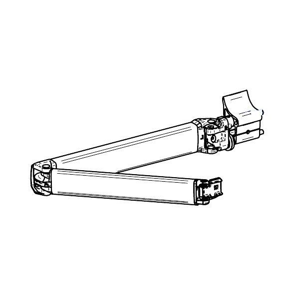 Rameno s pružinou 2 m Thule Omnistor 5003, dĺžka markízy 2,6 m, pravá ruka