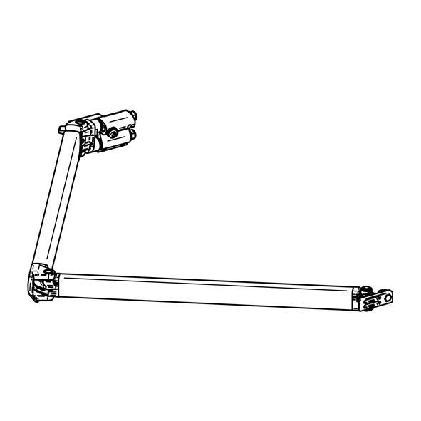 Kĺbové rameno 2 m Thule Omnistor 6200, dĺžka markízy 2,6 m, vpravo