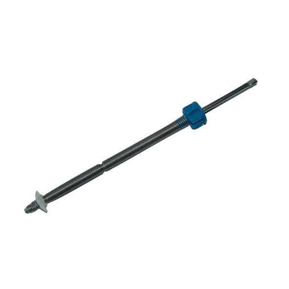 Hriadeľ pružiny pre okrúhlu drážku